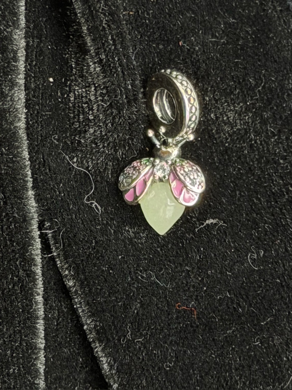 Sterling Silver Lightning Bug Charm Fits Pandora - Women Jewelry